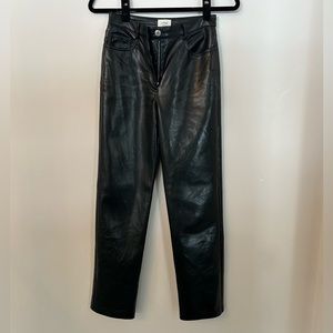 Wilfred Faux Leather Pants